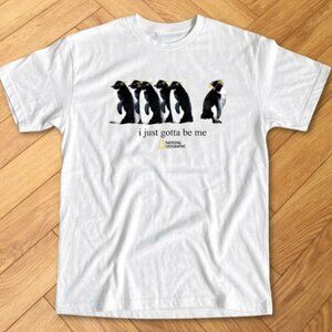 National Geographic Penguin T-Shirt Funny Animal